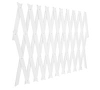 DOITOOL Pannello a Griglia in Legno Estensibile per Piante Rampicanti Recinzione da Giardino Regolabile per Interni ed Esterni Graticolato Salva Spazio per Muri e Balconi Supporto