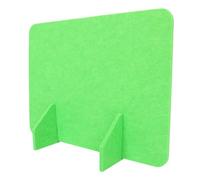 DOITOOL Pannello Separatore da Tavolo Verde Chiaro in Feltro per Scrivania | Barriera Fisica Ampia, Finitura Liscia Facile da Pulire, Installazione Semplice, per Scuole e Istituzioni Pubbliche