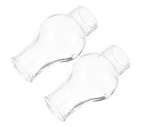 DOITOOL Paralume in Per Lampada a Retrò Copertura Per Lampada a Petrolio Accessorio Decorativo Per Illuminazione Interna 1.3X1.3X0.4 Pollici