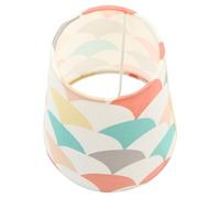 DOITOOL Paralume per Lampada da Tavolo e Lampada da Parete Coprilampada Colorato Bordo Ondulato da 15 CM Adatto per Uso Domestico in Camera da Letto e Soggiorno