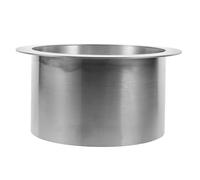 DOITOOL Passacavo in Acciaio Inossidabile 200A per Scivolo Rifiuti Fermacavo Integrato, per Piani di Lavoro e Tavoli da Ufficio