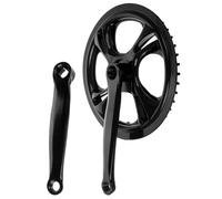 DOITOOL Pedivella per Bicicletta 48 Denti 170 Mm Guarnitura Singola velocità Ruota Dentata Mountain Bike Protezione Catena Leggera Compatta per Ciclismo Outdoor