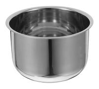 DOITOOL Pentola Interna in Acciaio Inossidabile da 3l per Cuociriso, Scala Integrata, Portatile e Resistente, Ricambio per Multicooker Domestico