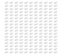 DOITOOL Perle finte e per la creazione di gioielli in ABS bianco chicco di riso perline 3 x 6 mm aggiungendo lucentezza ad altri braccialetti e accessori artigianali
