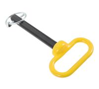 DOITOOL Perno di Attacco Rimorchio per Gancio di Traino Tosaerba Accessorio in Plastica e Acciaio Inox 5/8X4 per Uso Interno ed Esterno Installazione Rapida e Resistente