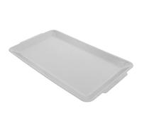 DOITOOL Piastra Grill in Acciaio Inox, Fondo Piatto, Argento
