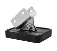 DOITOOL Piedini Antiscivolo per Scala Telescopica in Ferro e Gomma Tappetino Stabilizzatore Resistente alla Corrosione per Uso su Superfici Delicate e Pavimenti Interni