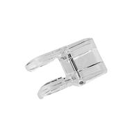 DOITOOL Piedino Trasparente per Macchine da Cucire Domestiche Design Open Toe per Ricamo Rammendo e Trapuntatura Compatibile con Modelli Come Brother e Singer Facile da Installare e