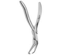 DOITOOL Pinza Extension Capelli Punta Fine in Acciaio Inossidabile Strumento Mini per Cura e Rimozione Extension Design Angolato per Presa Precisa per Uso Professionale e Domestico
