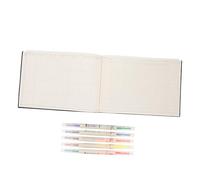 DOITOOL Planner per Studenti con Auto Disciplina Blocco Note Pianificazione Rosa con Penne Evidenziatrici Colorate Agenda Leggera e Protetta per Organizzazione Scolastica e Personale