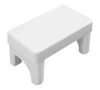 DOITOOL Poop Sgabello pratico scarpa panca sedile accovacciato sgabello cambiando scarpe bagno vasino adulto addensare passo orme squat poggiapiedi