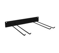 DOITOOL Porta Attrezzi da Giardino in Ferro Robusto Organizer da Parete Ganci per Rastrelli e Scope Rastrelliera Portaoggetti Salvaspazio per Garage e Esterni Montaggio a Muro Facile e