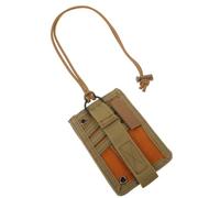 DOITOOL Porta Badge in Nylon Resistente Accesso Rapido, Portafoglio Porta Badge Staccabile Cordino Regolabile, Organizer per Carte Identità e Contanti per Uomo e Donna Uso Esterno