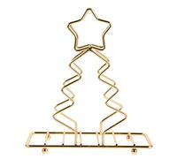 DOITOOL Porta tovaglioli verticale: porta tovaglioli da tavola con sagoma a forma di stella e albero per tavolo - dispenser per fazzoletti di carta che valorizza gli eventi festivi in cucina