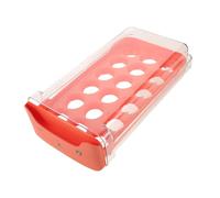 DOITOOL Porta Uova Per Frigorifero Estraibile Contenitore Di Plastica Trasparente Salvaspazio Organizer Per Uova Per Frigorifero Da Banco