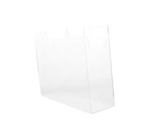 DOITOOL Portadocumenti da Scrivania in Acrilico con Maniglie, 12x10 Pollici | Organizzatore per Fogli e Cartelline, Struttura Stabile e Portatile, Adatto a Sale Riunioni e Piano Lavoro