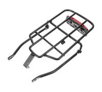 DOITOOL Portapacchi in Modo per Bicicletta in Acciaio Nero Posteriore Robusto e Confortevole per Trasportare Bagagli Adatto a Biciclette ed Esercizi