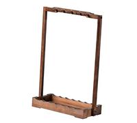 DOITOOL Portapenne Pennello in Legno Di Nan Bamboo Retrò, Organizzatore Per Pennelli Da Scrittura, Supporto Multifunzione Per Ufficio, Aula e Studio, Decorazione Da Scrivania Dura e Resistente