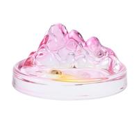 DOITOOL Portapennelli e calamaio in vetro: portapennelli 2 in 1 per calligrafia cinese e pittura piccolo portapennelli e per acquerelli