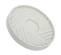 DOITOOL Portavaso Rotondo con Ruote Girevoli per Piante da Interno ed Esterno Vassoio Drenante per Vaso da Base Resistente e Mobile per Fioriere da Balcone e Giardino