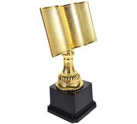 DOITOOL Premio Design Elegante Texture Oro per Concorso di Lettura, Commemorativo in Plastica per Vincitori per Biblioteche e Collezioni