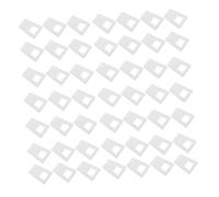 DOITOOL Protezione per Cerniere Lavatrice e Asciugatrice in Silicone Bianco 50 Pezzi Copertura Riutilizzabile Antigraffio Riduce Rumore e Protegge i Vestiti