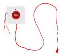 DOITOOL Pulsante Sos di Emergenza Parete con Corda per Anziani Pazienti e Disabili Installazione Semplice senza Fili Allarme Rapido per Assistenza Urgente in Casa e Ospedale