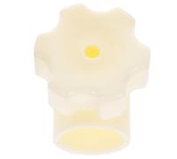 DOITOOL Puntale Fissaggio Ombrellone Esterno Bianco Connettore Plastica per Parasole da Giardino e Spiaggia Supporto Solido e Resistente per Ombrelloni da Terrazzo e Patio Base Sicura per