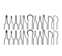 DOITOOL Punte per Pirografo ad Alta Impedenza in Lega Nichel-Cromo Set da 23 Pezzi Diametro 1 MM Punte Resistenti a 600°C per Pirografia Professionale Compatibili Macchine 30-50W per