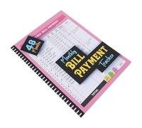 DOITOOL Quaderno di Finanza Personale Rosa, Registro Spese e Bilancio | Carta, Riepilogo Finanziario Mensile, Aiuto al Budget, Controllo Bollette e Risparmio Domestico
