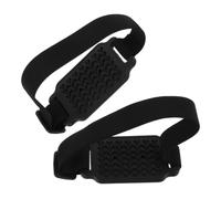 DOITOOL Ramponi da Ghiaccio e Cinghie Elastiche Regolabili Antiscivolo con 14 Tacchetti Gomma Resistente 1 Paio Nero per Escursionismo e Attività Outdoor Invernali