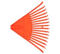 DOITOOL Rastrello da Giardino in Nylon Leggero e Resistente Denti Utensile Portatile per Foglie e Terriccio Ricambio per Rastrelli da Esterno Strumento Pratico per Appassionati di