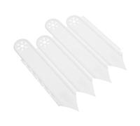 DOITOOL Recinzione da Giardino in Plastica Bianca Bordura per Aiuole e Prato Resistente alle Intemperie Decorativo per Orto e Fioriere Outdoor