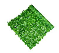 DOITOOL Rete Decorativa con Foglie Artificiali Realistiche per Recinzione Giardino e Balcone Rete Oscurante Ecologica e Facile da Installare per Privacy e Abbellimento Esterno