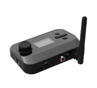 DOITOOL Ricevitore Audio Portatile con Display LCD Ingresso Ottico e Coassiale Adattatore Wireless per Impianti Stereo e Auto