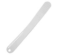 DOITOOL Righello in Acciaio Inossidabile per Strisce di Pasta e Gnocchi Strumento di Misurazione Preciso con Marcature Visibili Utensile Compatto per Preparazione Pasta e Pasticceria in