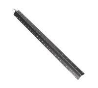 DOITOOL Righello Triangolare in Lega Di Alluminio Scala Imperiale, Strumento Di Misurazione Architettonica Per Ingegneria, Pittura e Disegno Tecnico, Leggero e Portatile Per Uso Professionale