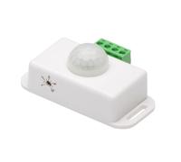 DOITOOL Rilevatore di Movimento Pir Infrarossi Dc per Luci Striscia e Applique Interruttore Automatico per Interni ed Esterni Rilevatore Affidabile per Corridoi e Scale Design Resistente