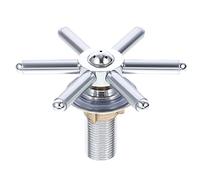 DOITOOL Risciacquatore per Bicchieri in Acciaio Inox Argento | Auto Spruzzo ad Alta Pressione, Adatto alla Pulizia di Vari Calici, Prestazioni Affidabili