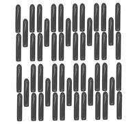 DOITOOL Rivestimento Per Riparazione Cestello Lavastoviglie 100 Pezzi Copri Cestello Lavastoviglie Punte in Plastica Grigia Per Facile Da Usare