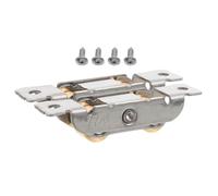 DOITOOL Rullo per Porta Scorrevole in Plastica e Acciaio 77 Tipo, Set da 2 Rulli per Binario Finestra in Vetro, Silenzioso e Resistente, Ferramenta per Porte Scorrevoli ad Uso Domestico