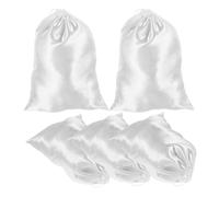 DOITOOL Sacchetti in Raso Coulisse 5 Pezzi 30X40 CM per Scarpe e Borse, Sacchetti Portaoggetti in Seta per Viaggi e Conservazione, Protezione Antipolvere per Uso Domestico e Professionale