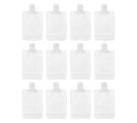 DOITOOL Sacchetti per Lozione da Viaggio 100ml 12 Pezzi Ugello Richiudibile Borsa Cosmetici Portatile di Perdite per Shampoo e Prodotti di Bellezza Salvaspazio