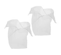 DOITOOL Sacchetto per Cottura del Riso Riutilizzabile 2 Pezzi, Borsa per Piroscafo Regolabile per Vaporiera, Rete di Mussola per Cuociriso e Gnocchi, per Cucina a Vapore senza Olio