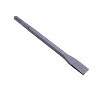 DOITOOL Scalpello Piatto per Tassellatore in Acciaio Molibdeno Argento | Granito e Piastrelle, Uso Industriale, Custodia Inclusa, Alta Resistenza e Lunga Durata