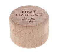 DOITOOL Scatola dei Ricordi in Legno per Primo Evento di Capelli e Cordoni Ombelicali, Design Portatile Elegante, Facile da Aprire e Chiudere, Regalo per Shower