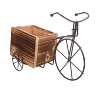 DOITOOL Scatola Fioriera in Legno Naturale per Decorazioni Casa e Ufficio Supporto Fioriera in Legno Naturale per Fiori Freschi o Secchi Ornamento Versatile per Arredamento Interno