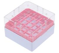DOITOOL Scatola per Congelatore Crioviale in Plastica Layout Multicompartimento Numerato, per Conservazione Efficiente e Recupero Rapido di Provette in Laboratorio