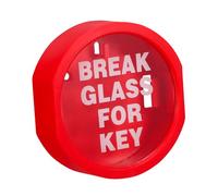 DOITOOL Scatola Scatola Rottura Serrature Per Porte Esterne Casa Porta Chiave Camera Da Letto Chiave Esterna Armadietto Plastica Rosso