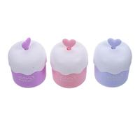 DOITOOL Schiumatore a Bolle per Viso 3 Pezzi, Tazza Schiumante Portatile in Plastica Colorata, Creatore di Schiuma Delicata per Pulizia Viso Quotidiana e Risparmio Trattamenti di Bellezza